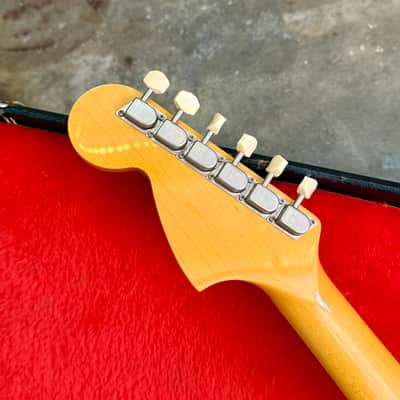 MIJ Fender MG66 Mustang 1995 - Olympic white original vintage fujigen Japan image 7