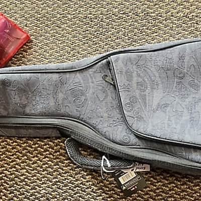 New Old Stock W/Gig Bag, Extra Strings, Mic Stand Clamp & Accessories Ortega RUFIRE Concert Ukulele Okoume Fire Red - Fire red image 3