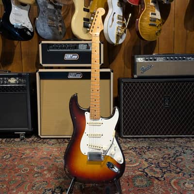 Fender Stratocaster 1958 - 3 Tone Sunburst image 5