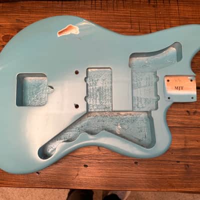 MJT Jazzmaster Standard Rout, Turquoise Blue image 1