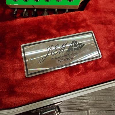 Ibanez JEM777-LG Steve Vai 30th Anniversary Limited Edition with Pink Pickups 2017 - Loch Ness Green image 12