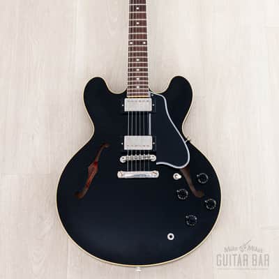 2022 Gibson Custom Shop 1959 ES-335 Murphy Lab Ultra Light Aged Ebony w/ Custombucker PAFs, Case & COA image 2