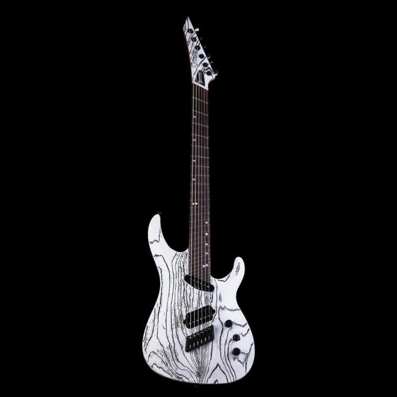 Ormsby SX Carved Top 6-string, White/Black - Run16 image 1