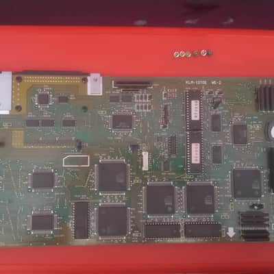 KORG T3 EX T2 EX T1 MOTHER BOARD KLM 1370 PART NEW BATTERY ROM SET INCLUYED FACTORY PRESETS PROGRAMS COMBIS SEQ SETTINGS FULL WORKING