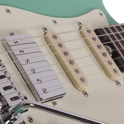 Schecter Nick Johnston Traditional H/S/S Atomic Green image 6