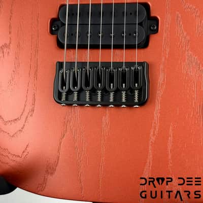 Mayones Duvell DT 7 7-String Baritone Electric Guitar w/ Case - Monolith Metallic Copper image 7