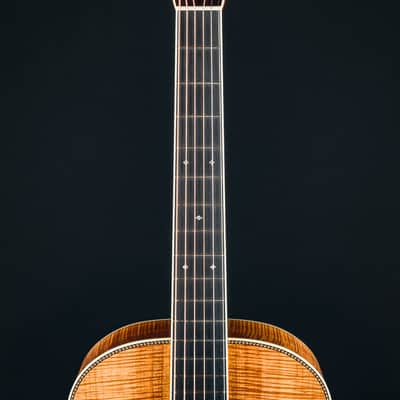 Bourgeois LDBO-12/S Custom All Flamed Koa 12-Fret with Slotted Headstock NEW image 11