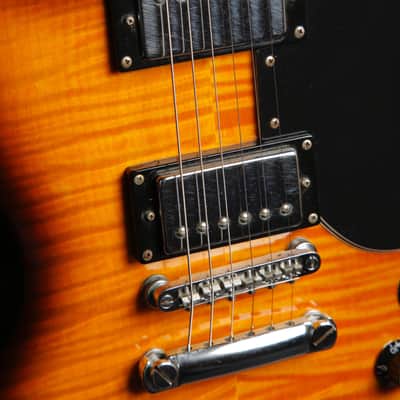 Epiphone SG G-400 Deluxe Vintage Sunburst Electric Guitar Made In Korea 2005 Pre-Owned image 6