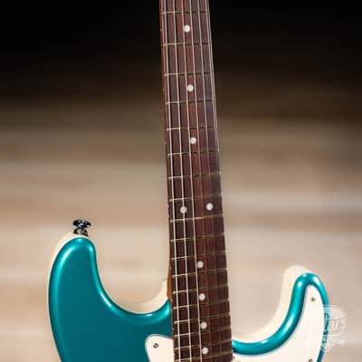 CP Thornton Hot Rod Series HTL-2 Nootka Cedar – Teal Green w/ Cream Sides image 4