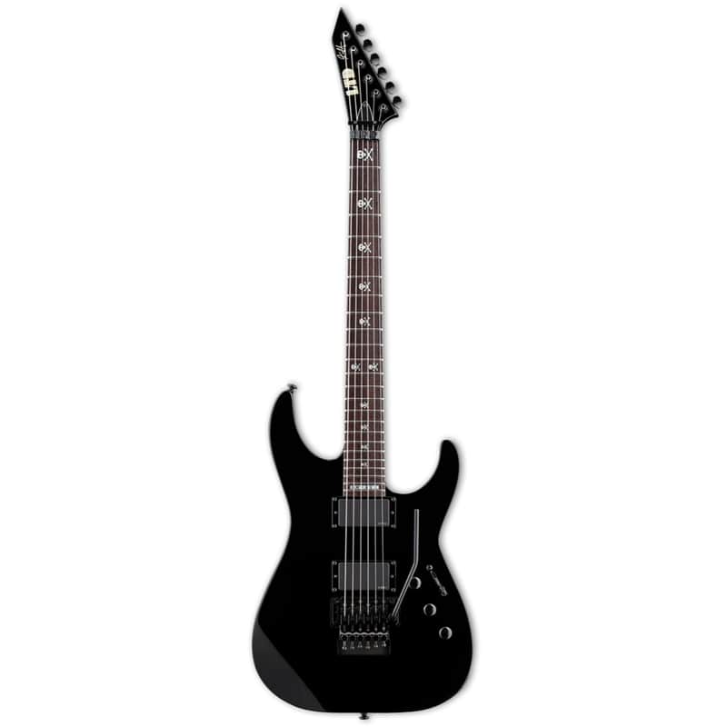 ESP LTD Kirk Hammett Signature - Macassar Ebony Fingerboard, Black image 1