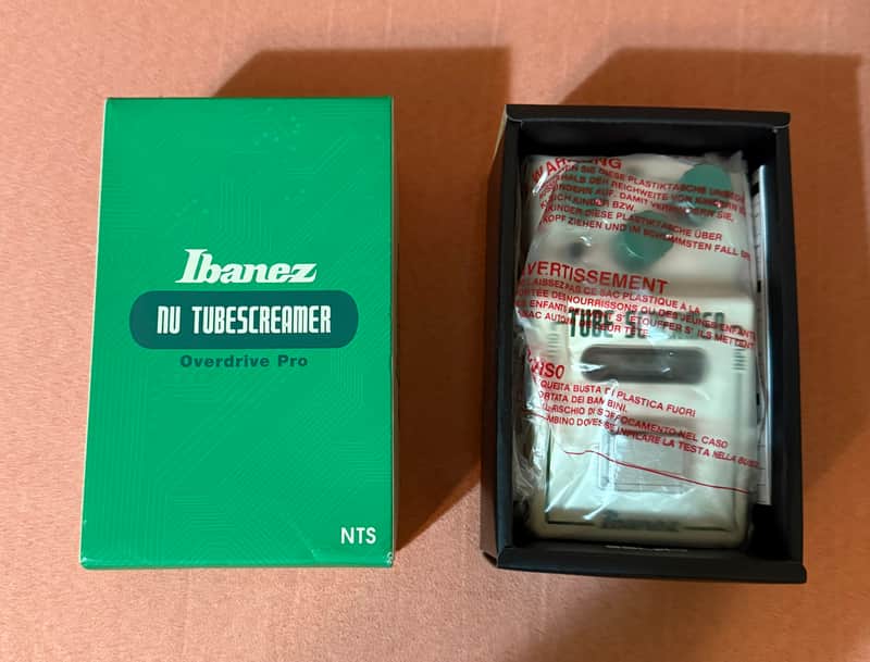 NEW Ibanez NTS Nu Tube Screamer Overdrive 2018 - Present - White image 1