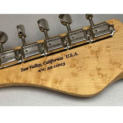 Schecter USA Customshop Sultan "Mark Knopfler" Candy Red image 9