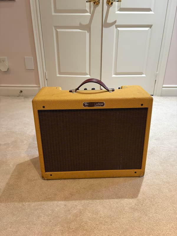 Fender '57 Custom Deluxe 2-Channel 12-Watt 1x12" Guitar Combo 2016 - Present - Lacquered Tweed image 1