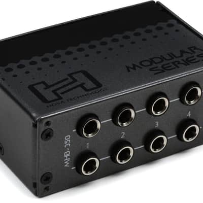 New - Hosa Modular Patchbay 1/4-Inch TRS to Same MHB-350 image 3
