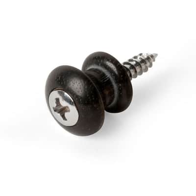 Waverly Anniversary Collection Tuners Complete Set in Ebony, Nickel, Bridge Pins, End Pin, and Strap Button Included image 5