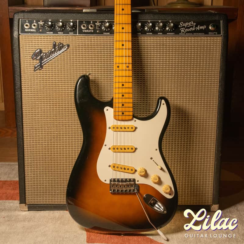 1989 Fender Japan Stratocaster ST-57 - Sunburst image 1
