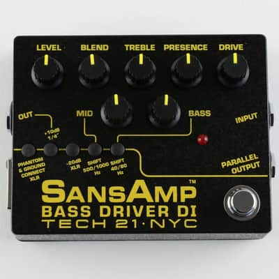 TECH 21 NYC SANSAMP BASS DRIVER DI V2 image 7