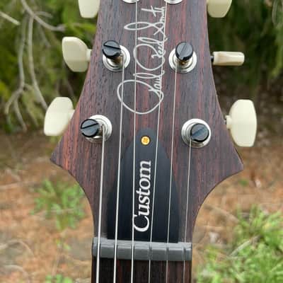 PRS Custom 24-08 10-Top 2024 - Flamed Maple - Carroll Blue - Excellent- OHSC image 7