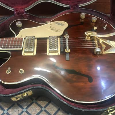Gretsch 6122 Chet Atkins Country Gentleman 1964 - 1970 - Walnut Brown image 4