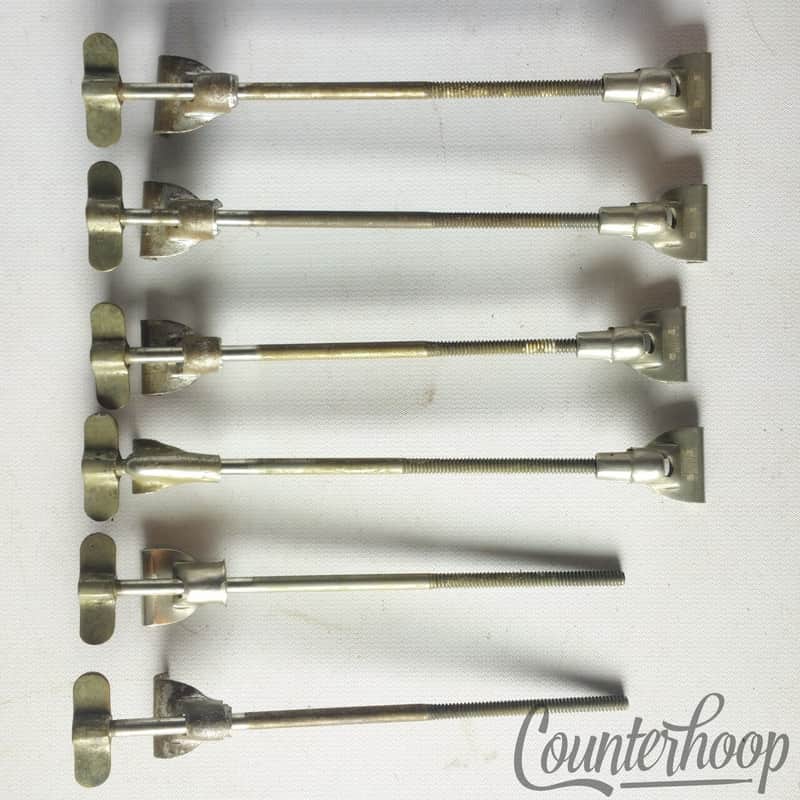 Kent 6x Snare Drum 5 3/4"Single-Tension T-Rods+Rim Clips Nickel Vintage 50s USA image 1