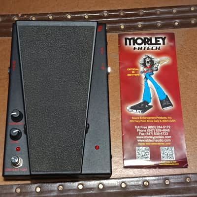Morley VAI-2 Steve Vai Bad Horsie 2 Contour Wah 2000 - 2020 - Black image 1