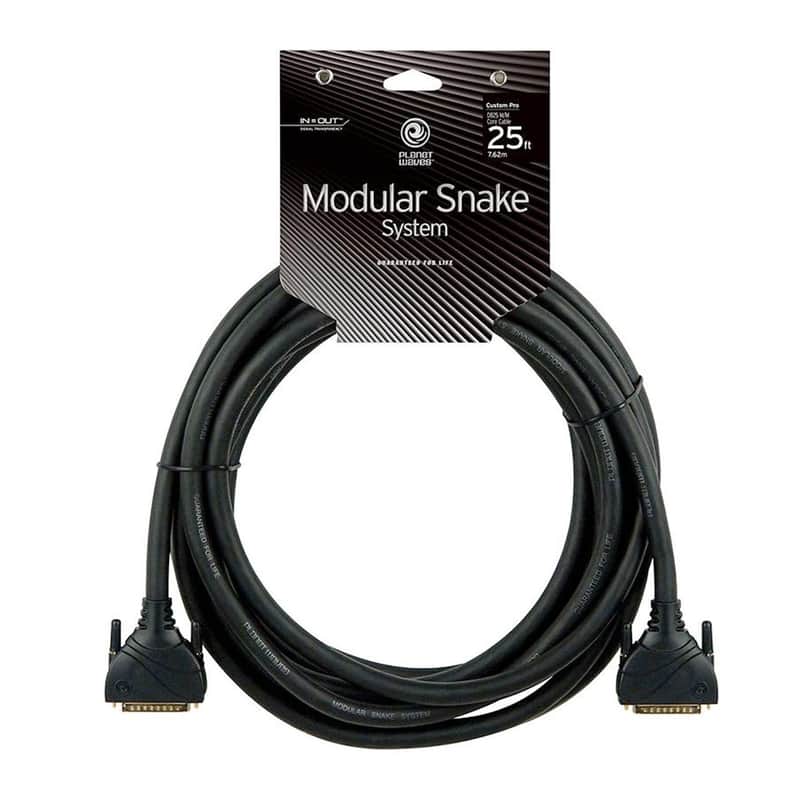 Planet Waves PW-DB25MM-25 Modular Snake DB25 Core Cable - 25' image 1