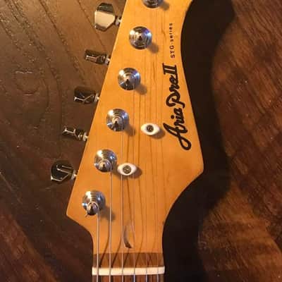 Aria Pro II STG Series Custom Strat image 3