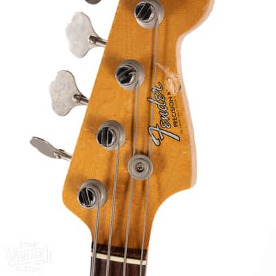 1966 Fender Precision Bass Olympic White image 10
