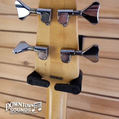 1981 Vantage VP-710B "Double P-Bass" with Vantage Hard Case - Natural, 9lbs 10oz image 7