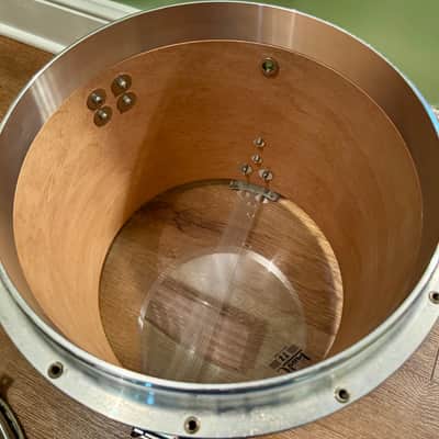 Pearl Free Floating 11 x 14" Marching Snare Drum 12 Lug image 10