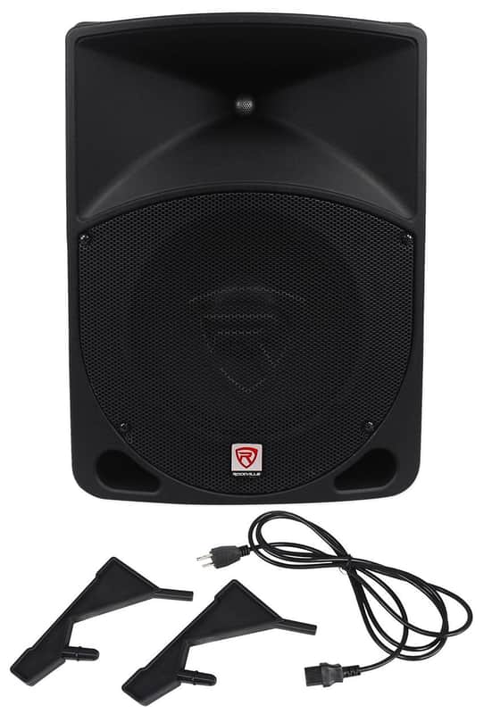 Rockville RPG10 10" Powered Active 600 Watt 2-Way DJ PA Speaker System image 1