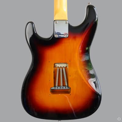 Sunn Fender Mustang Stratocaster 1990's - Sunburst image 5