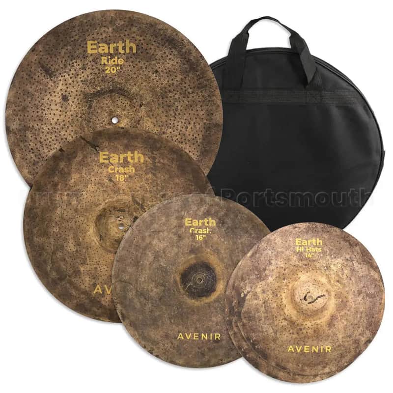 Avenir Earth Cymbal Set 14/16/18/20 image 1