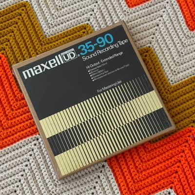 Maxell 35-90 Mastering Tape - New In Shrink Wrap! - NOS! - image 1