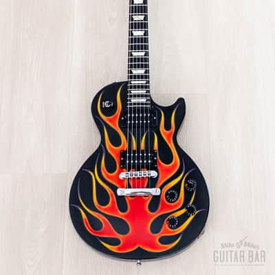 1997 Gibson Les Paul Studio Tak Matsumoto Fireball Flame w/ Case, Yamano image 2