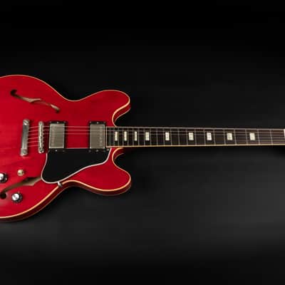 2014 Gibson Custom Shop 50th Anniversary '63 ES-335TDC VOS - Faded Cherry | USA Memphis 1963 Reissue Block Inlays 3.56kg | CoA OHSC image 3