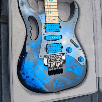 Ibanez JEM77P-BFP Steve Vai Signature 2017 - Blue Floral Pattern