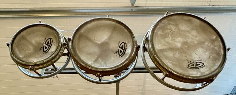 Cosmic Pecussion Roto-Toms Roto Tom Drums with Stand 6 8 10" image 1