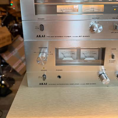AKAI - AM-2450 Amplifier & AT-2450 Fully Serviced And Fully Operational Beauty🔥 image 5