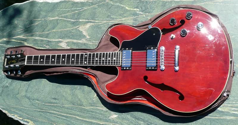 Yamaha SA1300 Super Axe 1986 Persimmon Red image 1