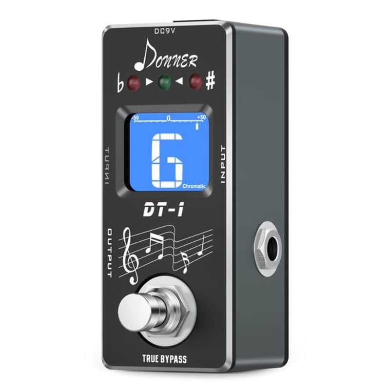 Chromatic Guitar Pedal Tuner - True Bypass by Donner image 1