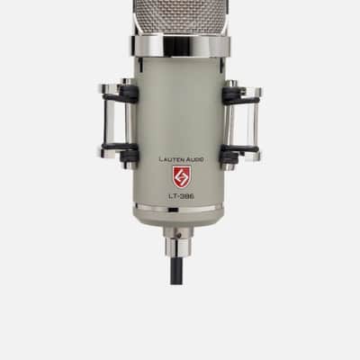 Lauten Audio Eden LT-386 Large Diaphragm Multipattern Tube Condenser Microphone 2010s - Champagne image 1