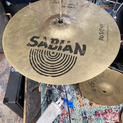David Garibaldi's Tower of Power, Sabian  13" Signature Series, David Garibaldi Jam Master Hi-Hat Cymbals (Pair) SIGNED! image 20