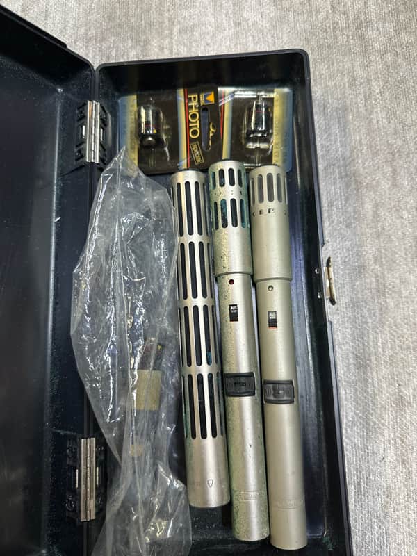 Vintage Sennheiser Bundle: M20, M40, and M80 w/ K3U Preamps image 1