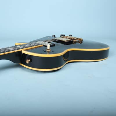 1973 Gibson Les Paul Custom Ebony Black Beauty *Headstock Repair* image 14