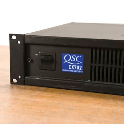 QSC CX702 2-Channel 700W Power Amplifier CG0103D image 4