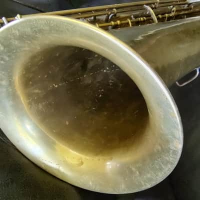 Buescher Baritone Saxophone True Tone 1931 - Bare Brass image 8