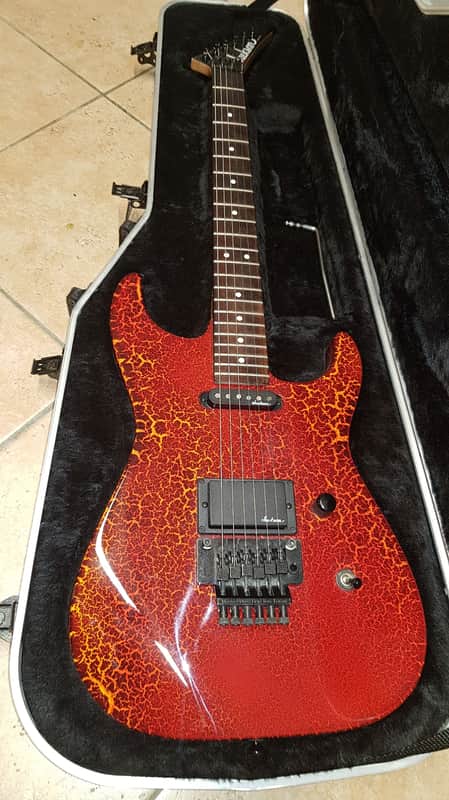 Jackson  Dinky USA Limited Run Fire Crackle  88 89 RED image 1