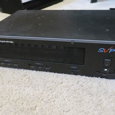 Ampeg SVP-1500 Stereo Power Amp 1500w SLM w/ Extras image 1