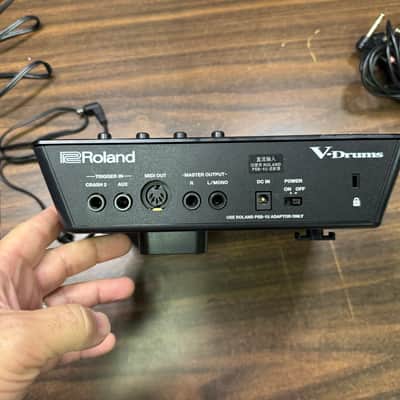 Roland TD-25 V-Drum Module w/Mount, Clamp, Wiring Harness, Power Supply -D4I8161 image 6